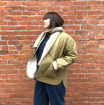 Milo Coat in Sage