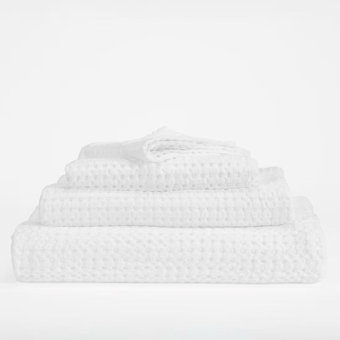 Abyss & Habidecor - Pousada Waffle Towels | White 100 - display 1 