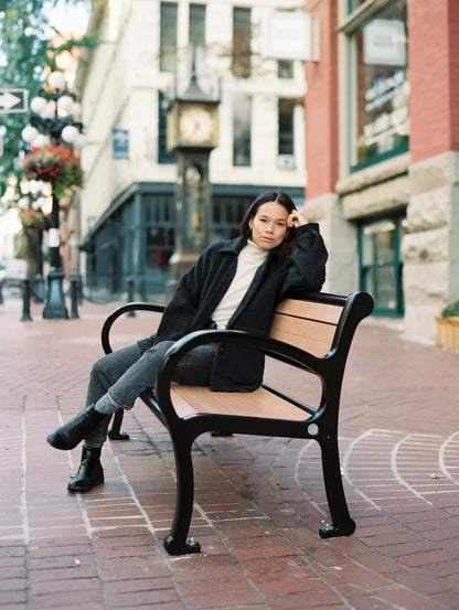 Anián Georgia coat in storm Fall 23/24