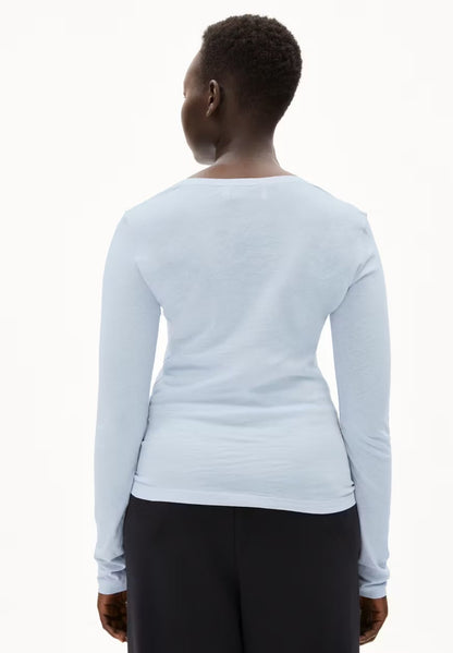 Armedangels - FW24 - Enriccaa Soft  in Morning Sky - back 3