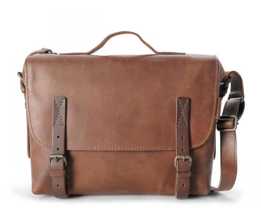 Aunts & Uncles - Buddy Messenger Bag in Hazelnut - front 1 