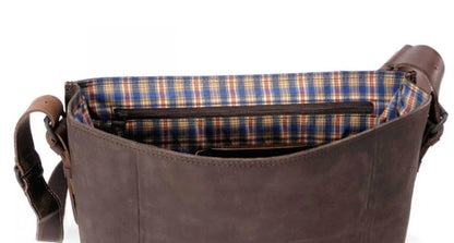 Aunts & Uncles - Buddy Messenger Bag in Hazelnut - inside 3 