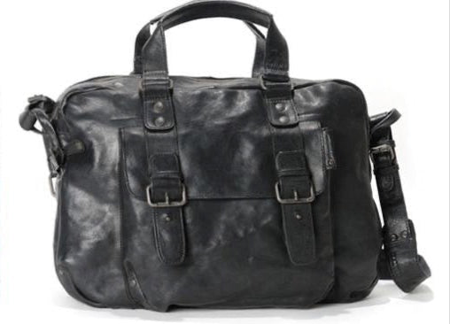Aunts & Uncles - Calvin Business Bag in Black 