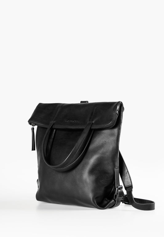 Aunts & Uncles - SS25 - Pomelo Handbag/Backpack in Jet Black - 1