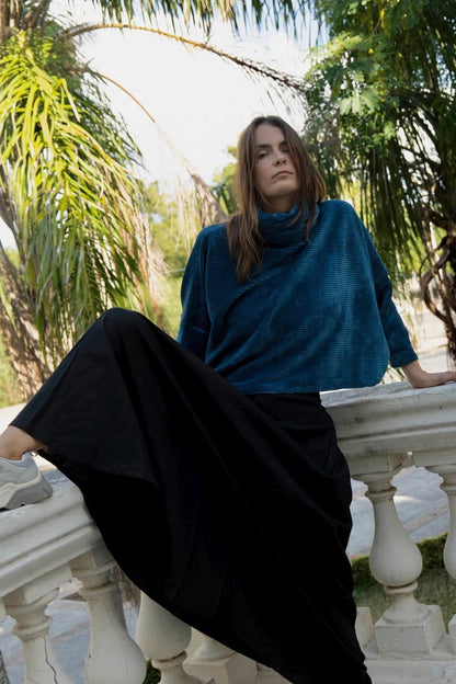 Savannah Skirt in Pepper