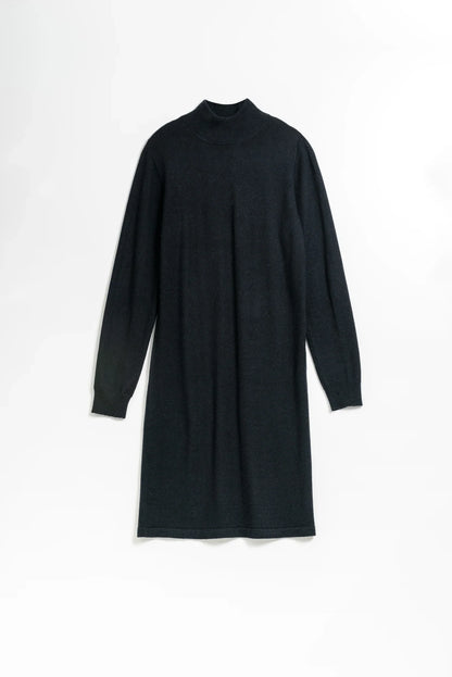 Dinadi - FW24 - Merino Dress in Black - front 5