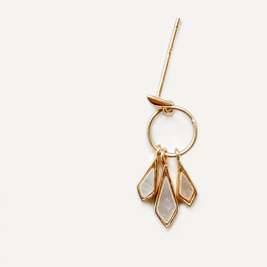 Boa Bijoux - SS24 - Mayura Earrings Gold Vermeil - display 1 