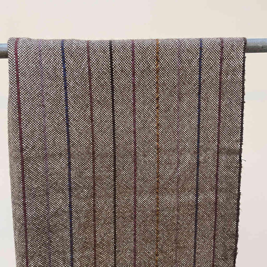 Field Cloth Handwoven Alpaca Throw | Walnut