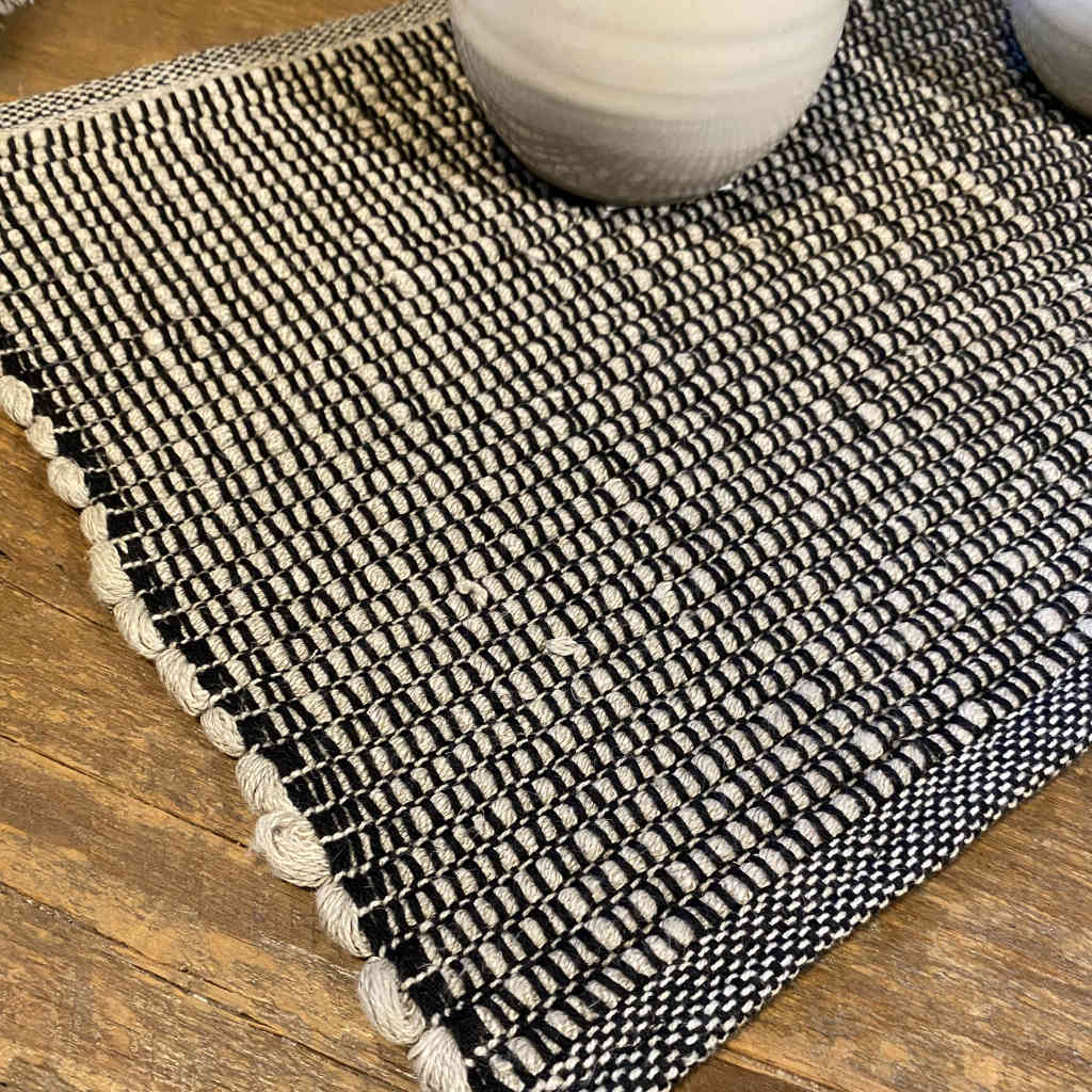 Wabi Sabi | Handwoven Linen & Cotton Placemats | Set of 2