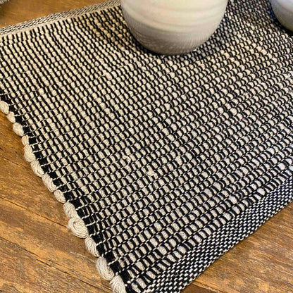 Wabi Sabi | Handwoven Linen & Cotton Placemats | Set of 2