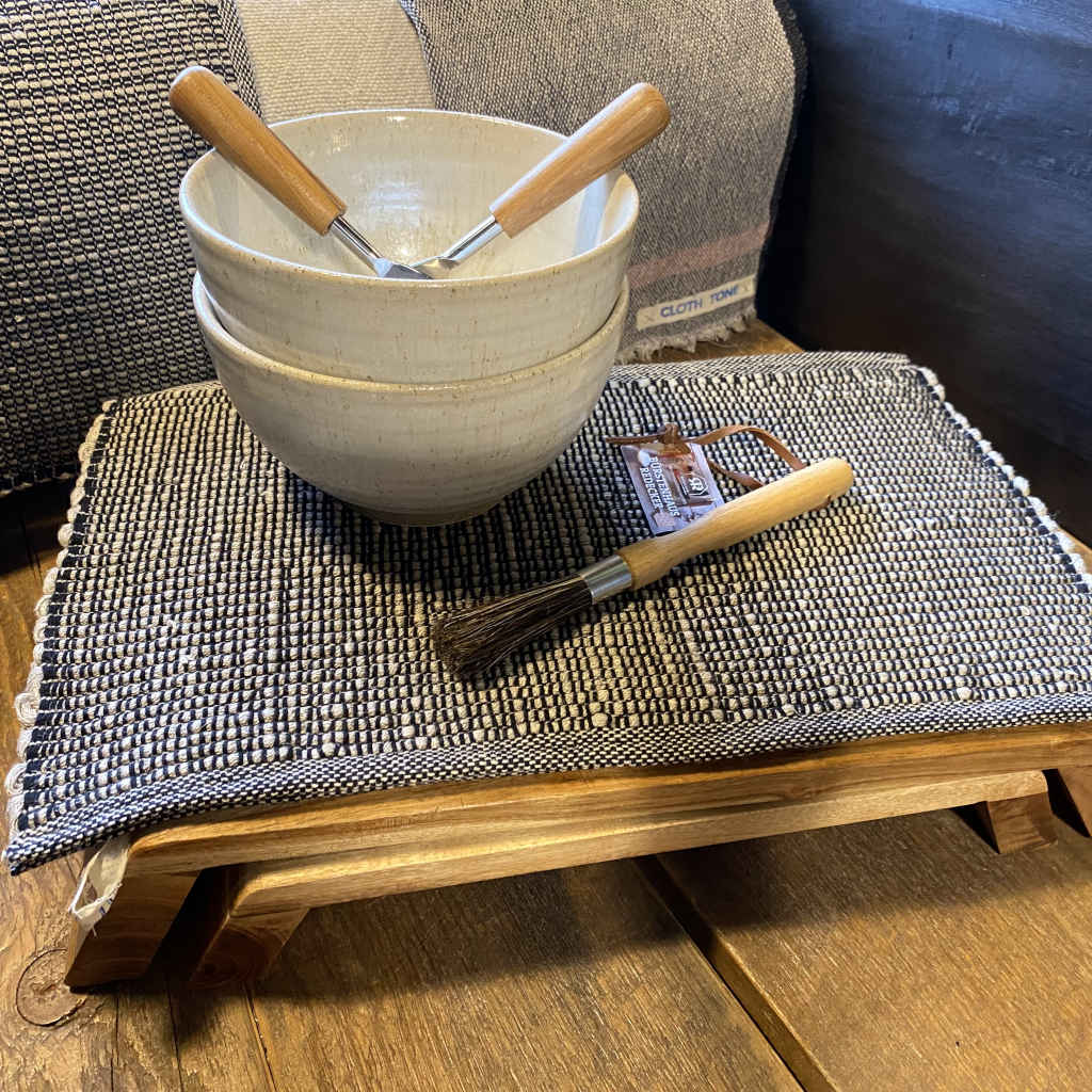 Wabi Sabi | Handwoven Linen & Cotton Placemats | Set of 2
