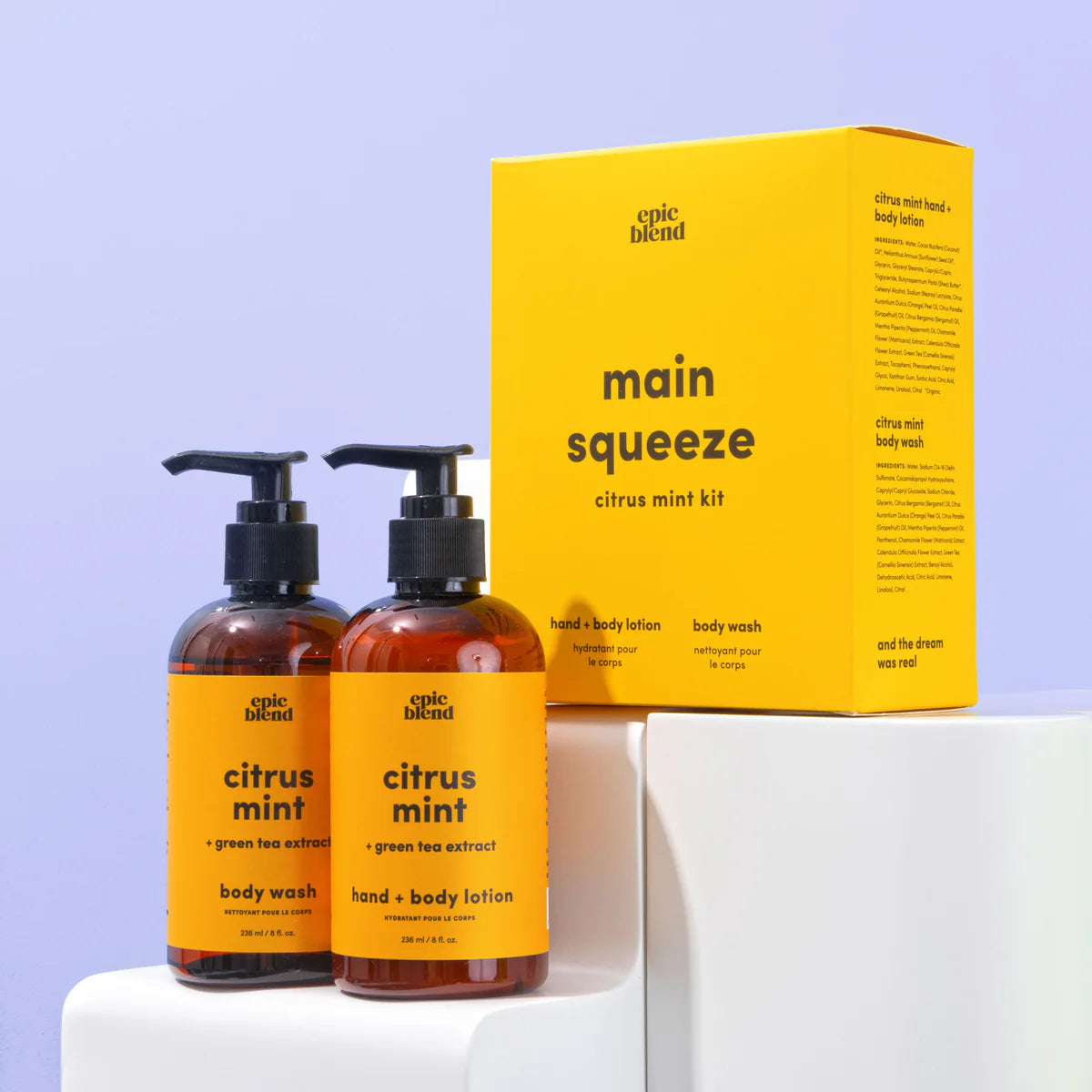 Epic Blend Main Squeeze Citrus Mint Bundle