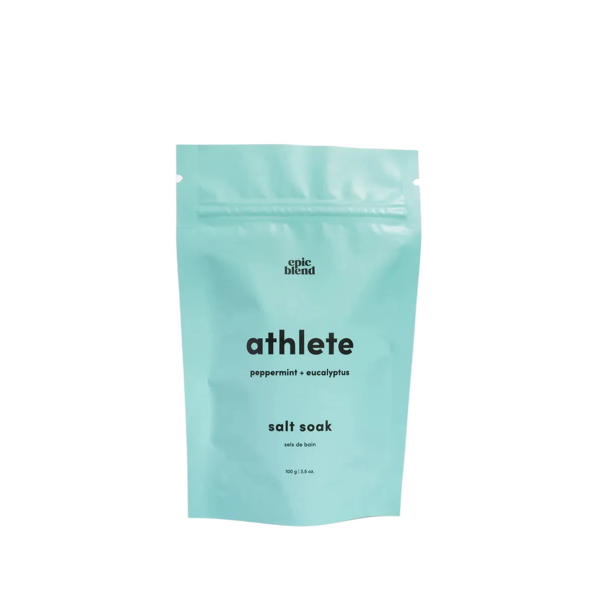 Epic Blend Athlete bath salt soak, 100g