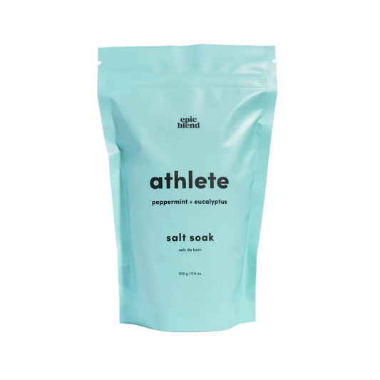 Epic Blend Athlete bath salt soak, 500g