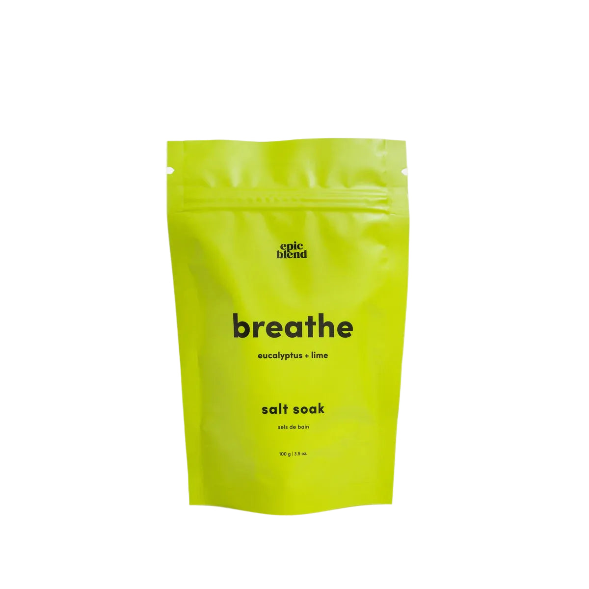 Epic Blend Breath bath salt soak, 100g