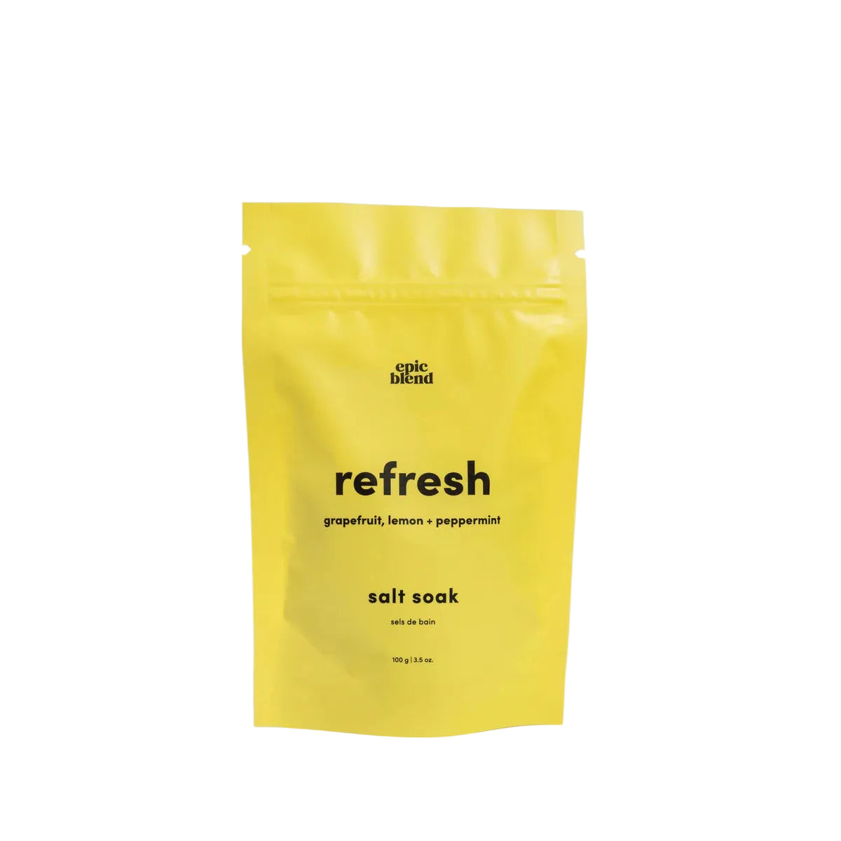Epic Blend Refresh bath salt soak, 100g