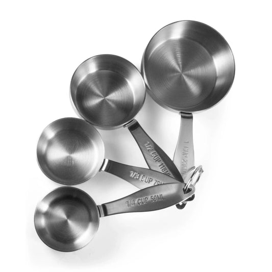 Measuring  Cups | 4pc | Silver
