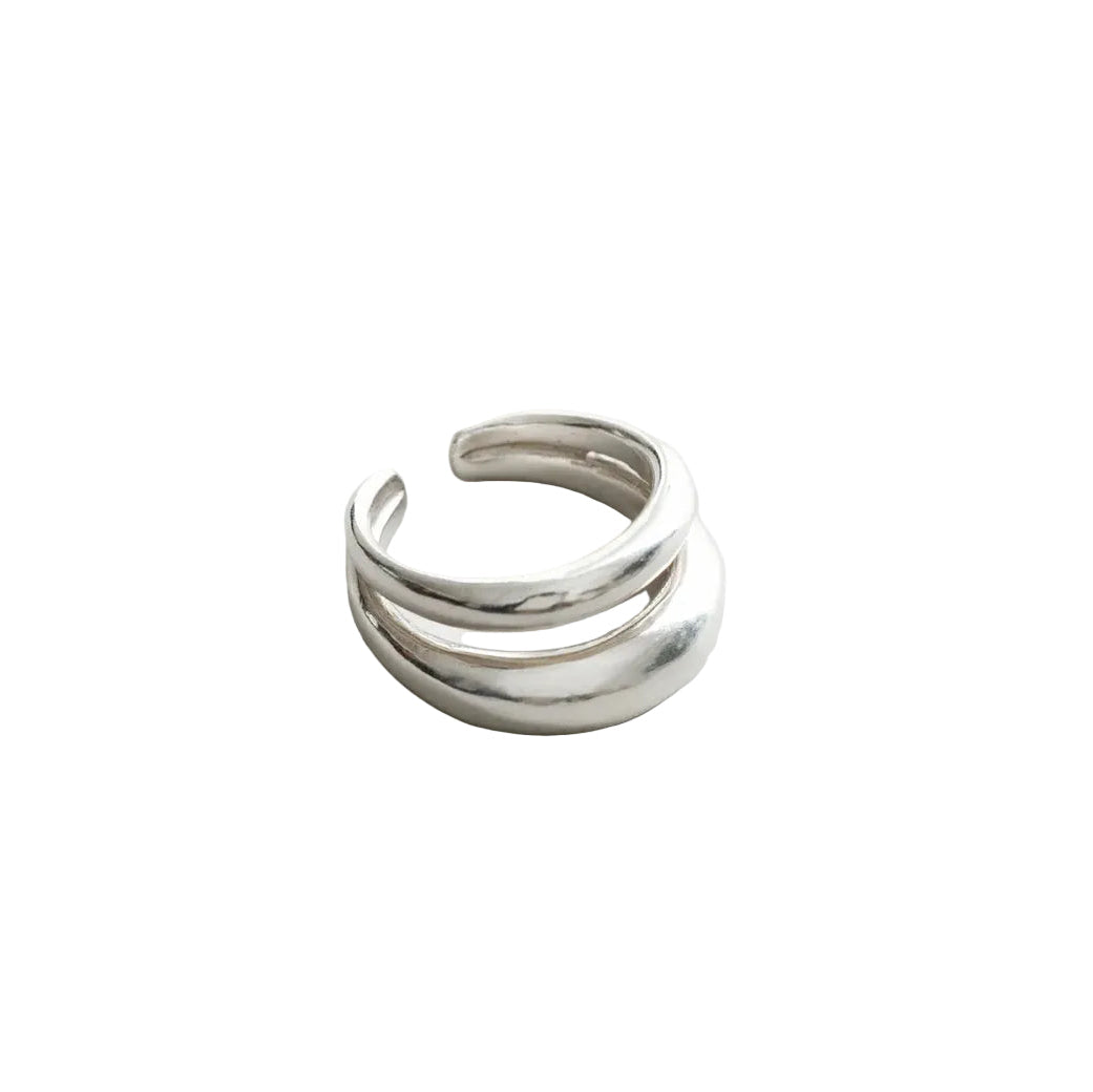 Kori Ring in Sterling Silver by Wolf Circus Jewelry