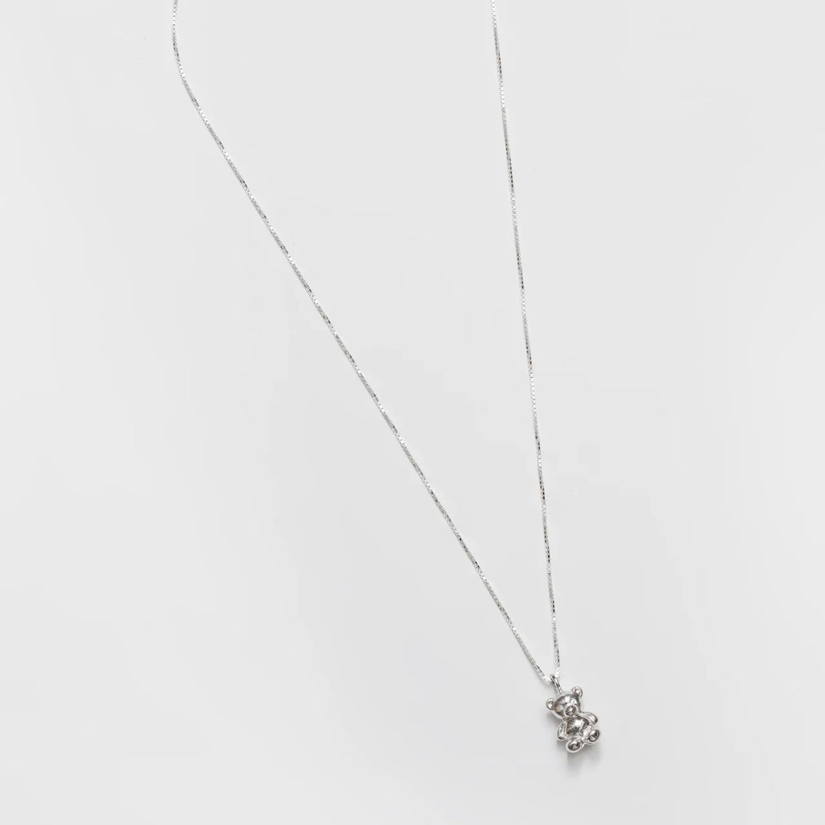 Teddy Bear Charm Necklace by Wolf Circus