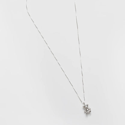 Teddy Bear Charm Necklace by Wolf Circus