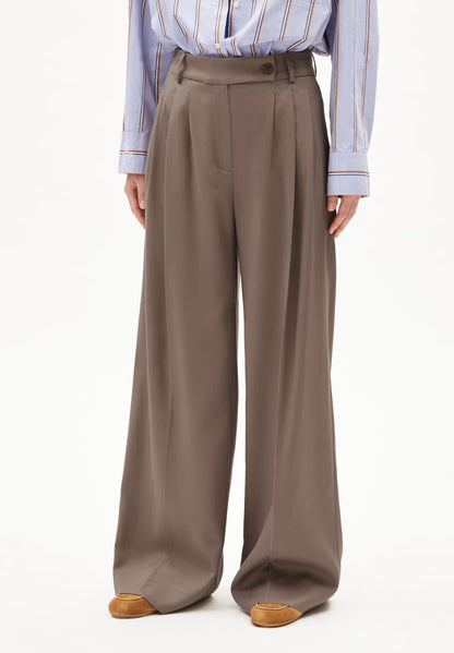 KAAYUA Pants in Walnut Cream - Wide Leg