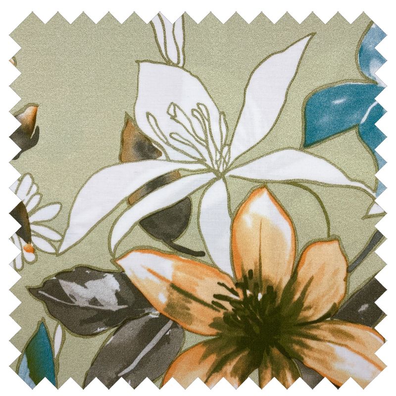 Cuddle Down Green Base Memoire Swatch