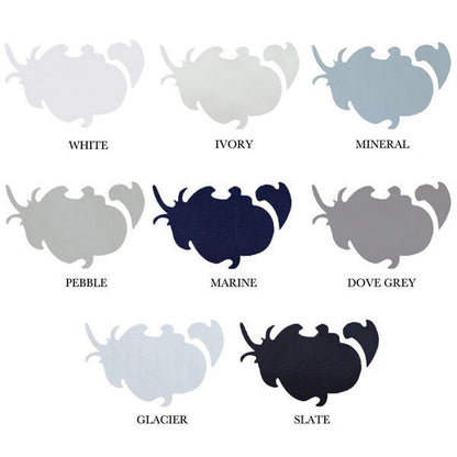 Cuddle Down Percale Deluxe Bedding Colour Swatches