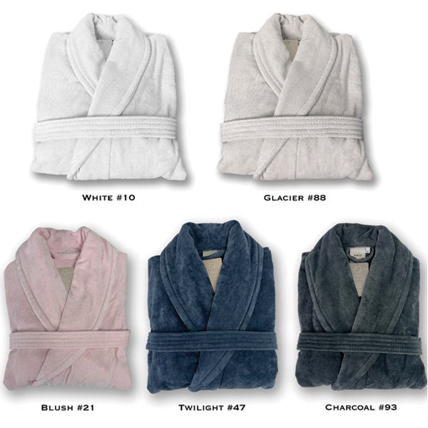 Cuddle Down Porto Organic Bathrobe Colour options