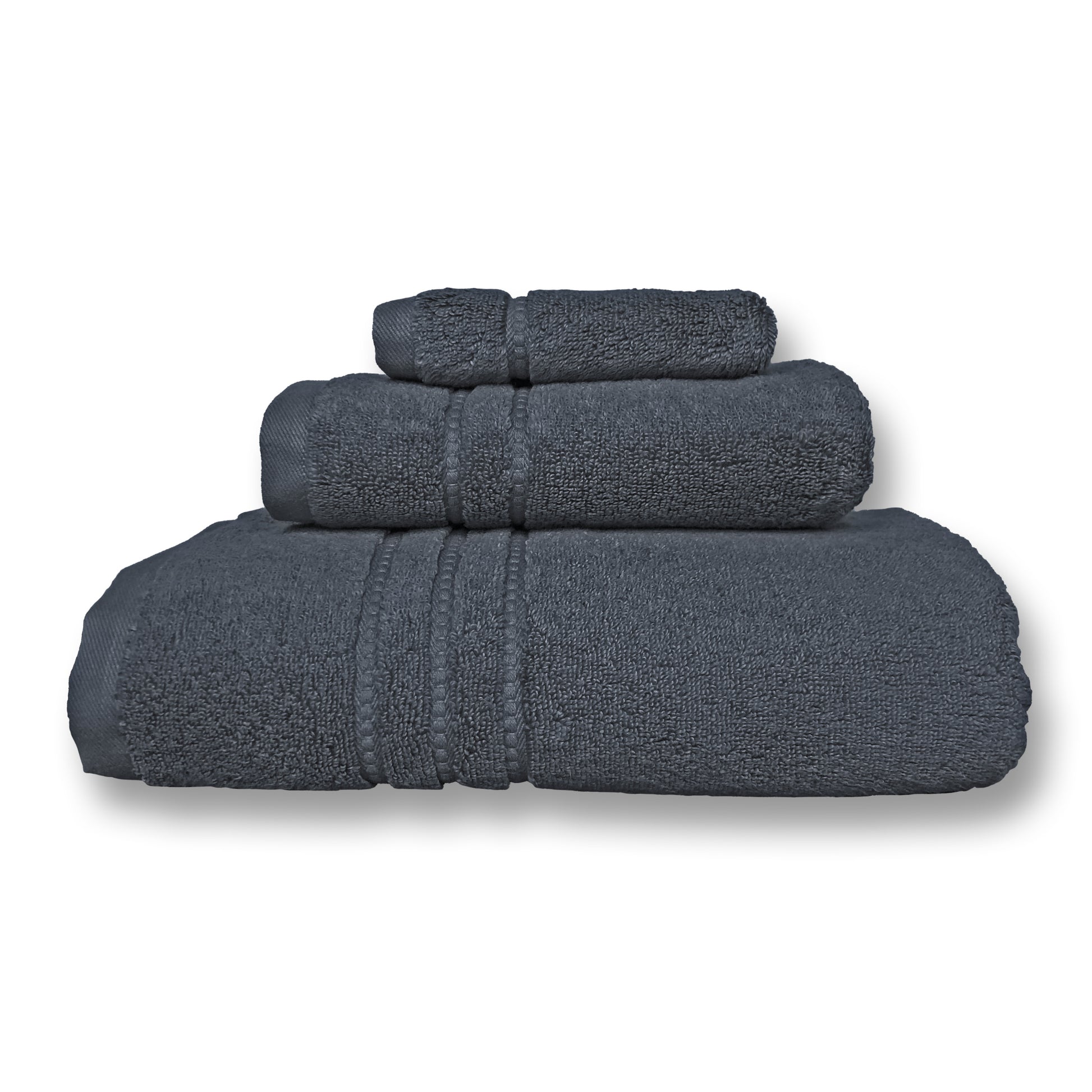 Cuddle Down Portofino Towel in Charcoal