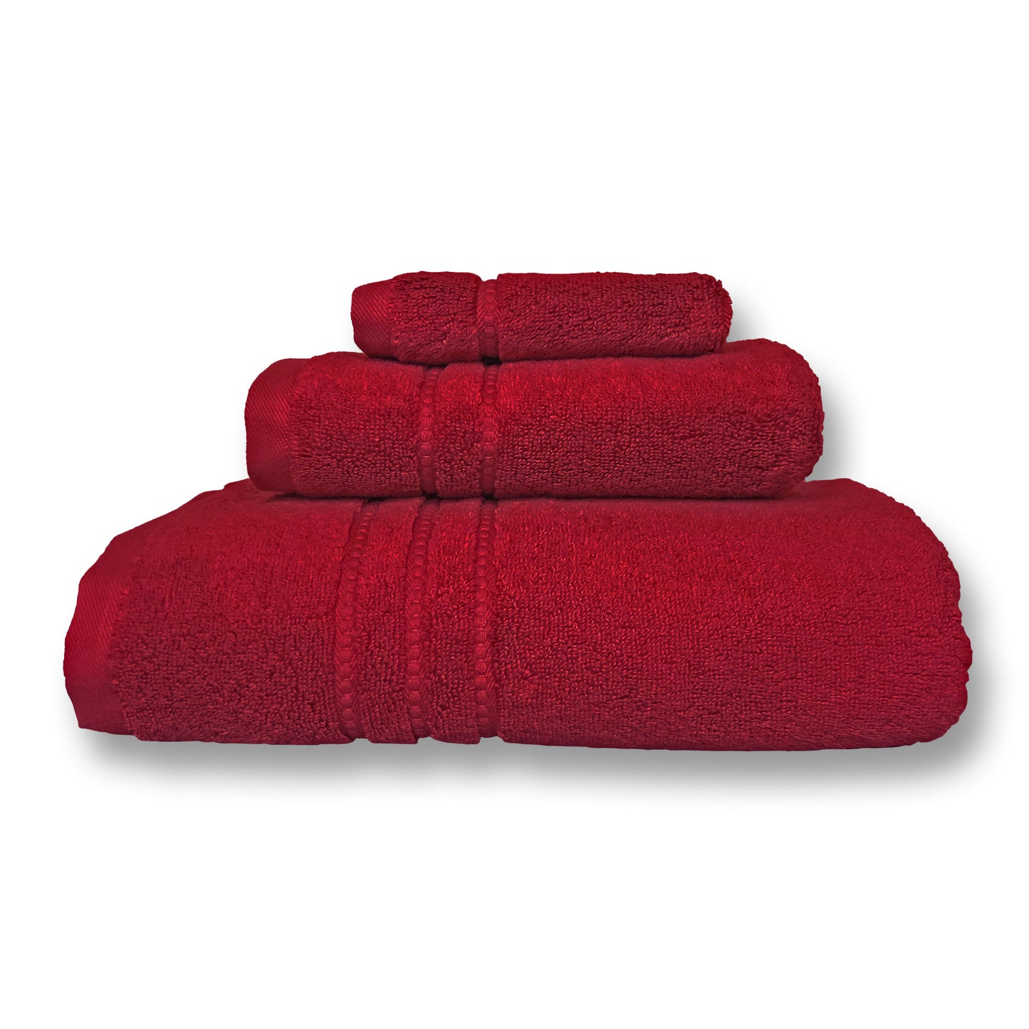 Cuddle Down Portofino Towel in Claret