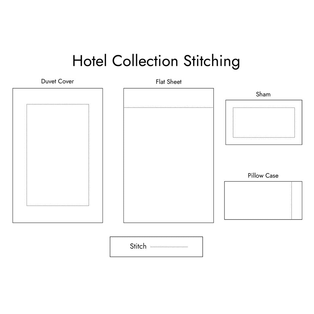 Cuddle Down Renaissance Hotel White Stitching Design