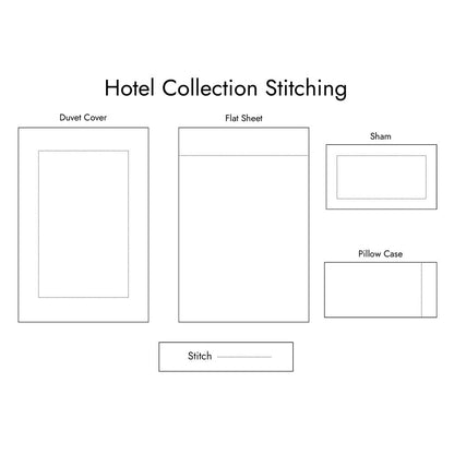 Cuddle Down Renaissance Hotel White Stitching Design