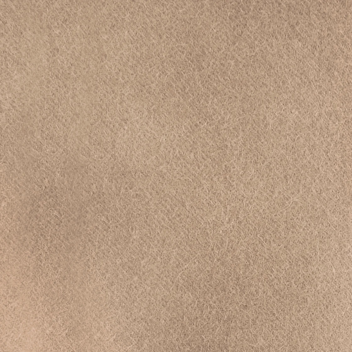 St Geneve Alfie Alpaca Throw in Camel
