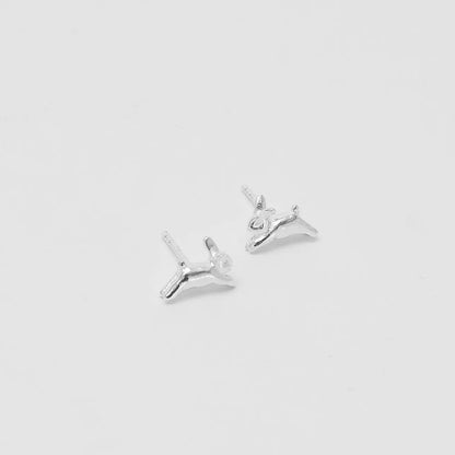 Bunny Stud Earrings | Sterling Silver