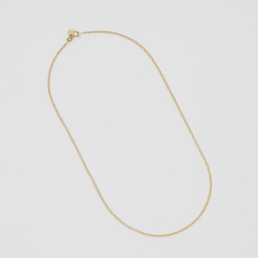 Elongated Curb Chain in Gold from Wolf Circus