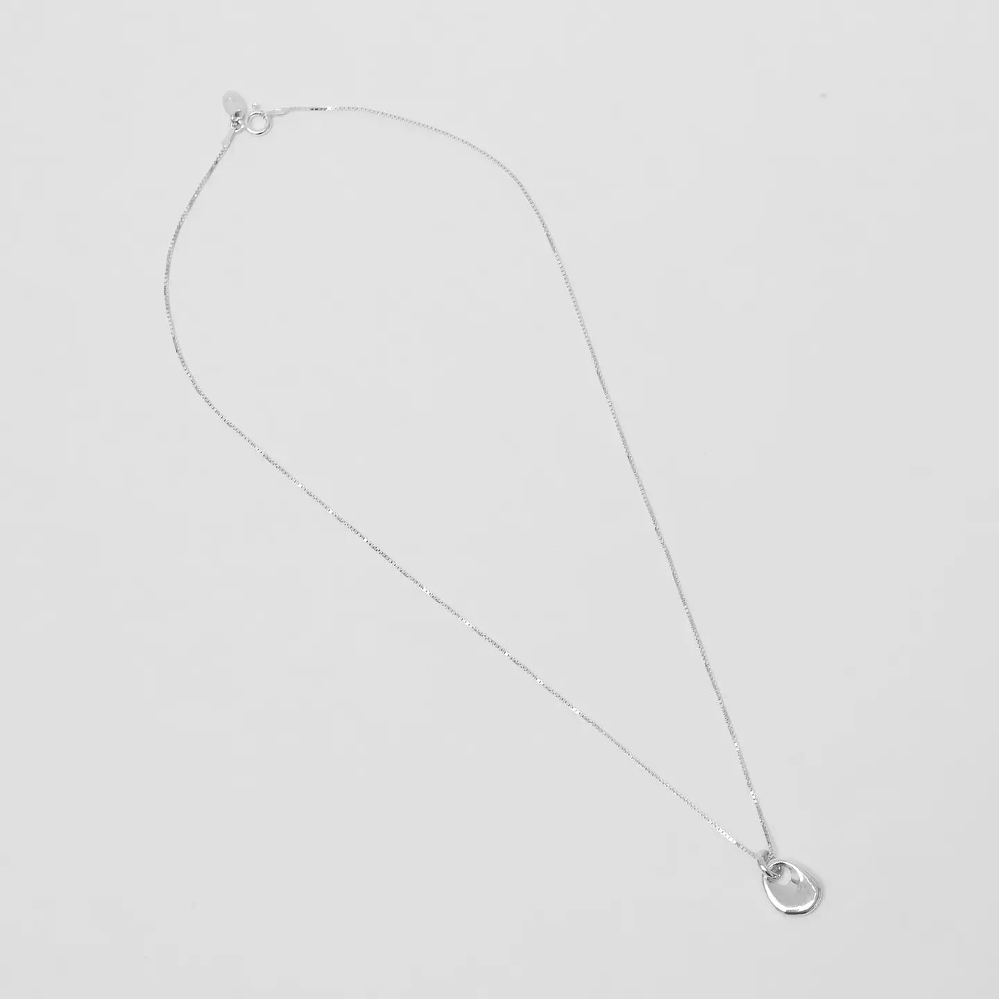 Florence Pendant Necklace in Sterling Silver, by Wolf Circus Jewelry