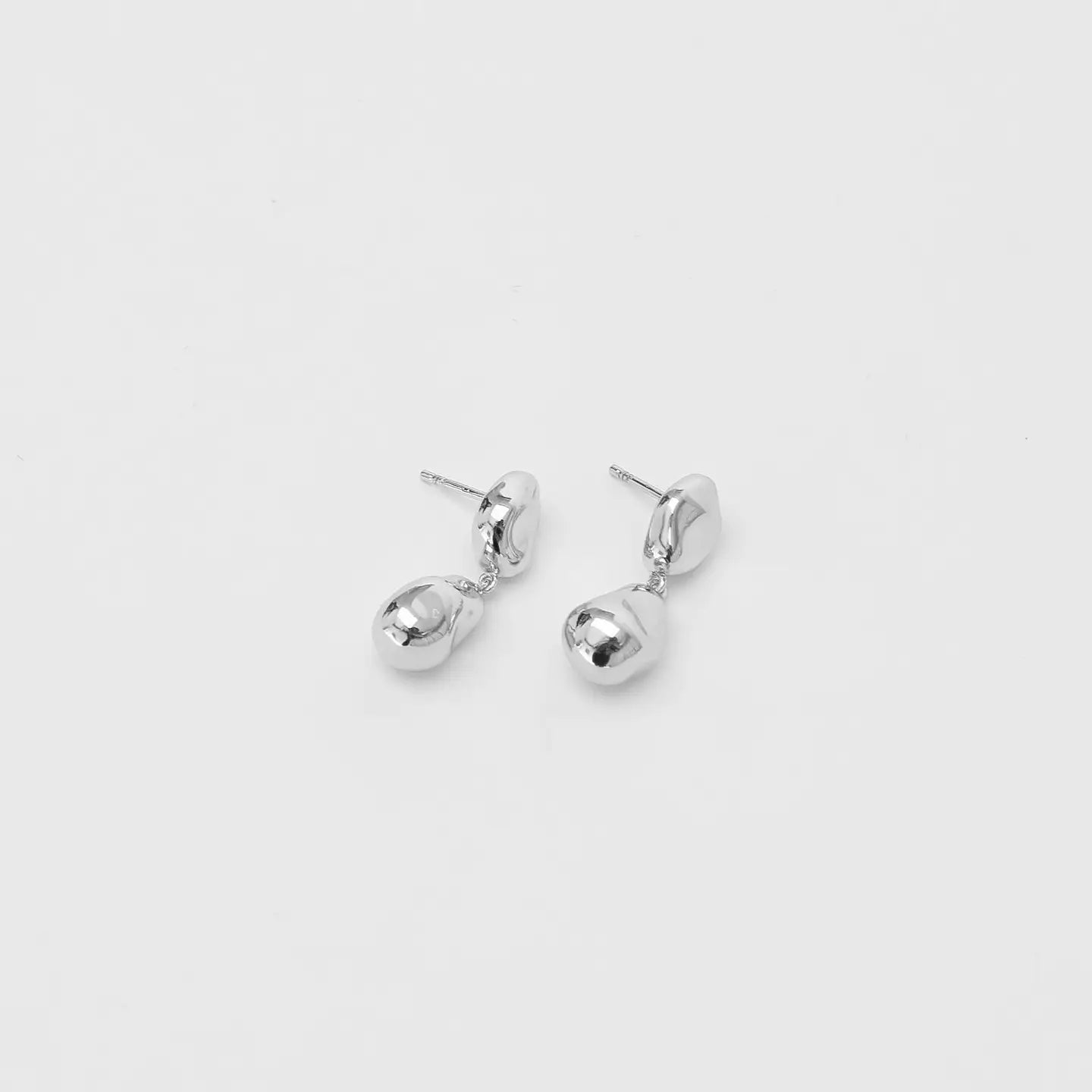 Pinto Earrings in Sterling Silver from Wolf Circus