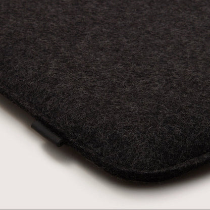Merino Square Seat Pad | Charcoal