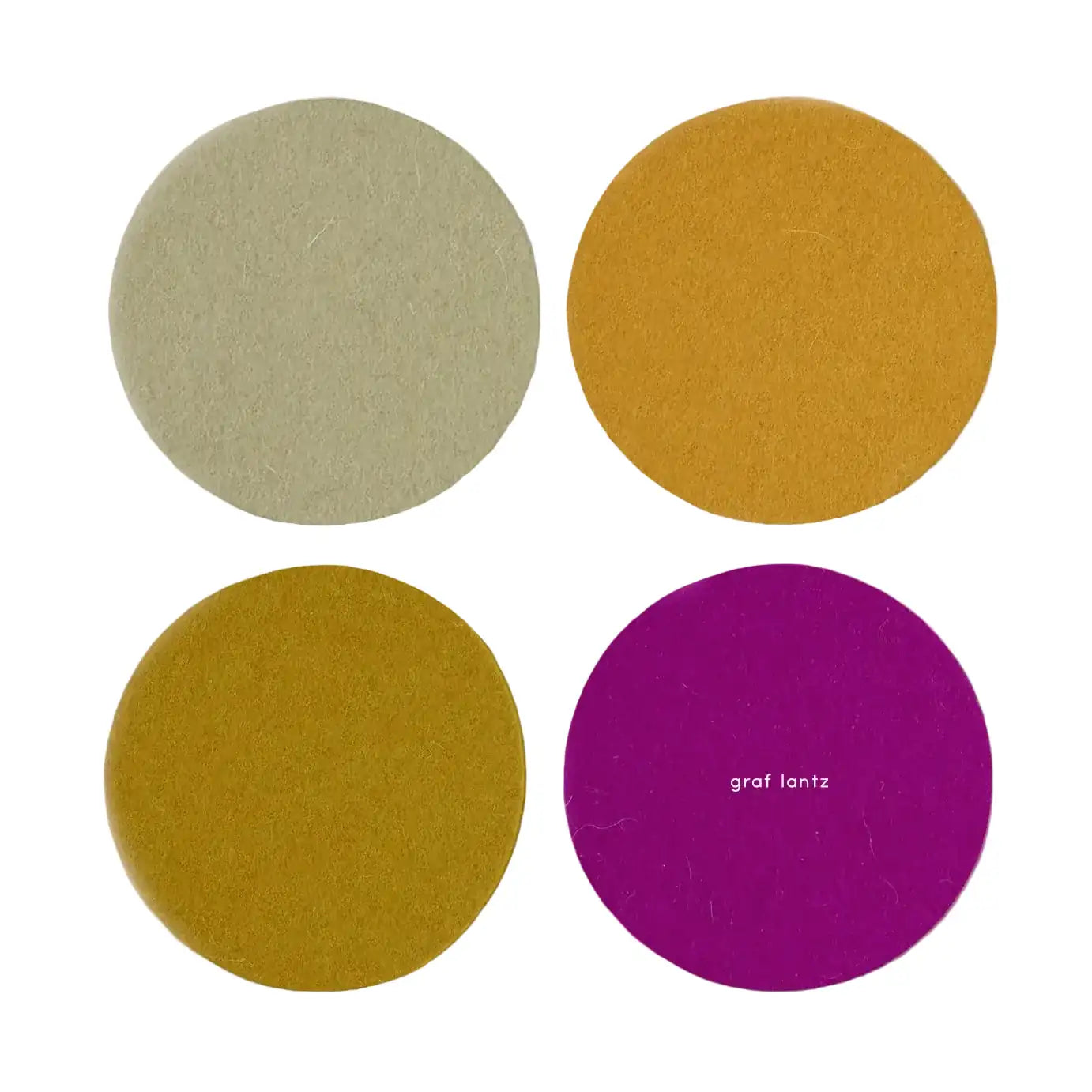 Bierfilzl Merino Coasters | Golden Hour | 4pc