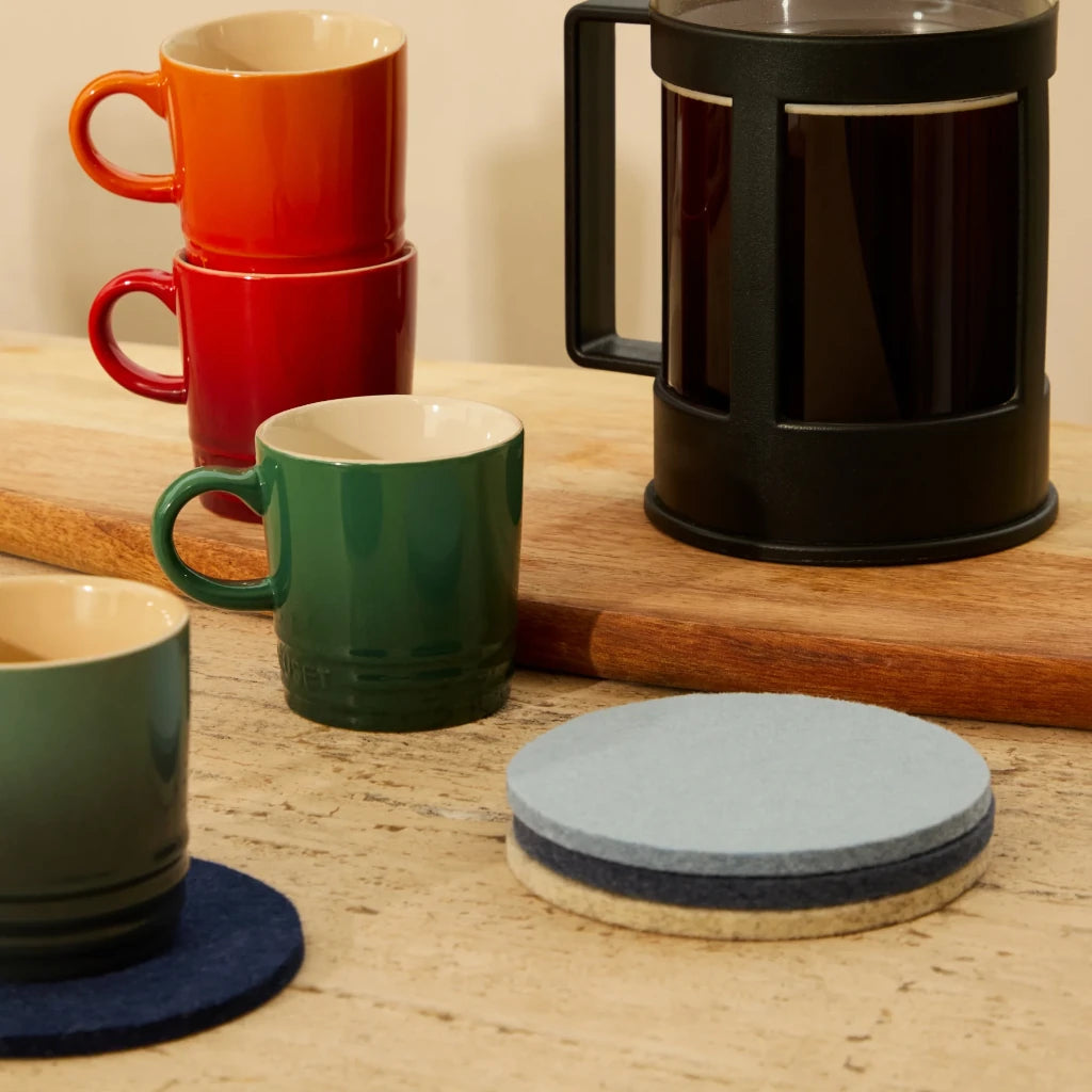 Bierfilzl Merino Coasters | Social Hour | 4pc