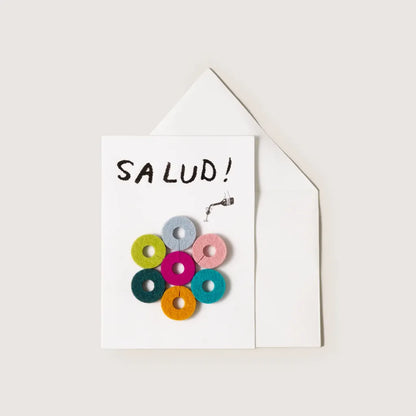 Merino Wine Markers Card | Salud