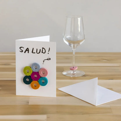 Merino Wine Markers Card | Salud