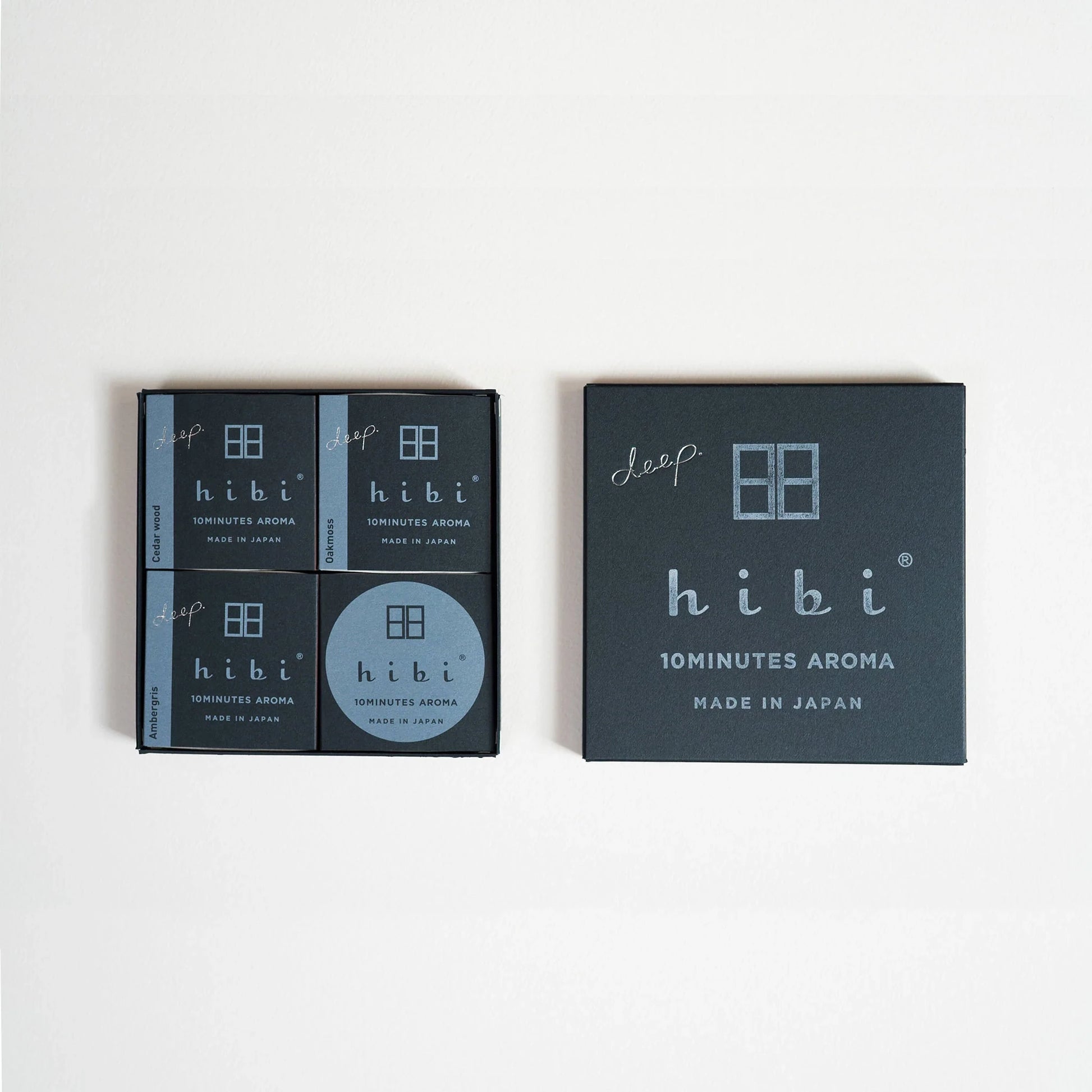 Gift Box of 3 hibi deep fragrance incense matches
