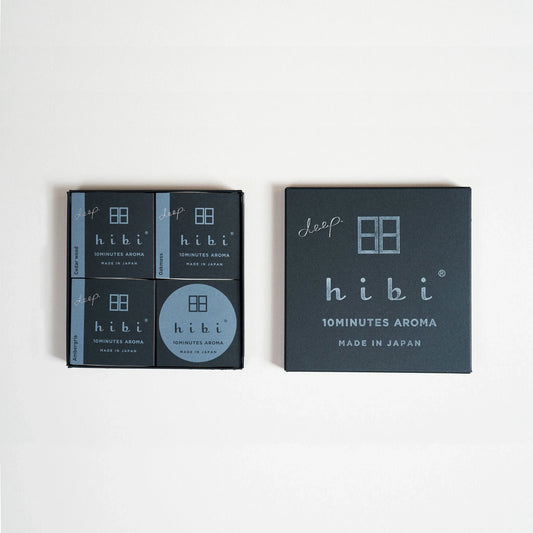 Gift Box of 3 hibi deep fragrance incense matches