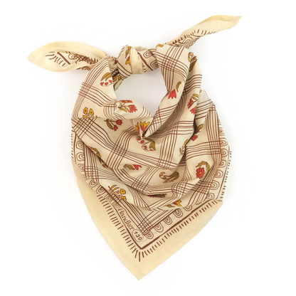Handker Bandanas No. 130 Laura bandana tied
