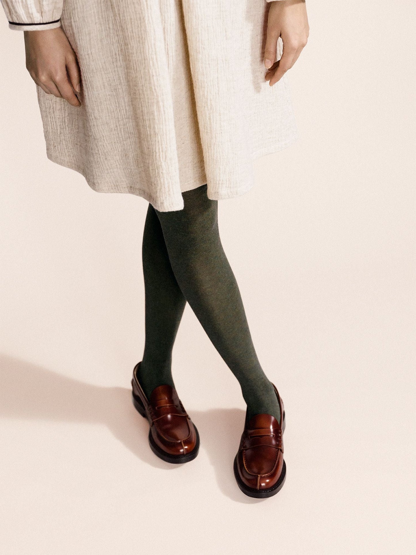 Hansel from Basel - Cashmere Sweater Tight in Hunter Green 2