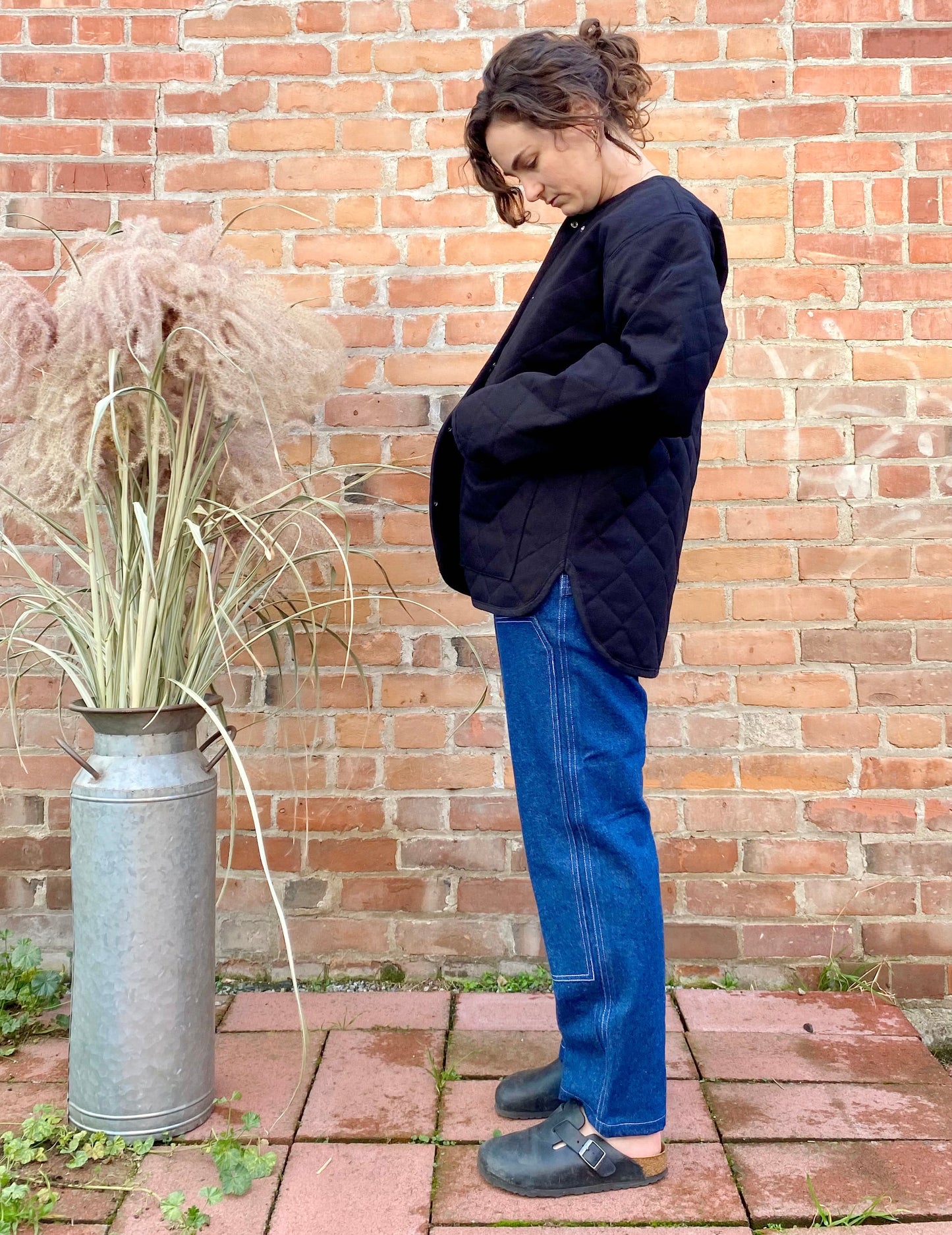Seek Shelter Milo Coat in Black made in Vancouver Canada 