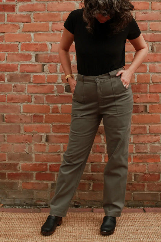 Eve Garvel Fall 23/24 - Joy Pants in Charcoal