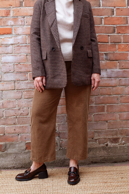It is Well L.A Corduroy Crop Pant in Acorn