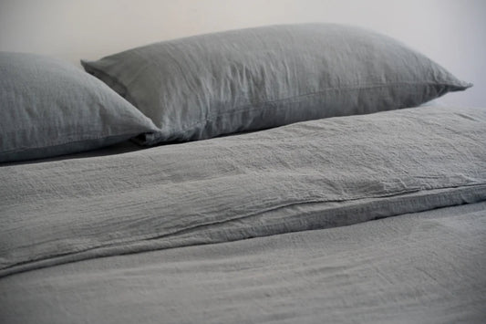 Linen Pillow Case 2pc Queen | Ocean Teal